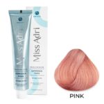 Крем-краска для волос ADRICOCO Miss Adri Brazilian Elixir Ammonia free оттенок Pink розовый 100 мл