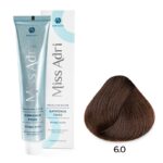 Крем-краска для волос ADRICOCO Miss Adri Brazilian Elixir Ammonia free оттенок 6.0 темный блонд 100 мл