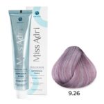 Крем-краска для волос ADRICOCO Miss Adri Brazilian Elixir Ammonia free оттенок 9.26 очень светлый блонд розовый 100 мл