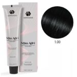 Крем-краска для волос ADRICOCO Miss Adri оттенок 1.00 Интенсивный черный 100 мл