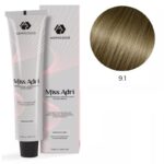 Крем-краска для волос ADRICOCO Miss Adri оттенок 9.1 Очень светлый блонд пепельный 100 мл