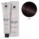 Крем-краска для волос ADRICOCO Miss Adri оттенок 4.12 Коричневый пепельный перламутровый 100 мл