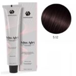 Крем-краска для волос ADRICOCO Miss Adri оттенок 5.12 Светлый коричневый пепельный перламутровый 100 мл