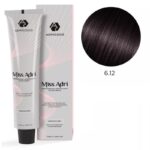 Крем-краска для волос ADRICOCO Miss Adri оттенок 6.12 Темный блонд пепельный перламутровый 100 мл