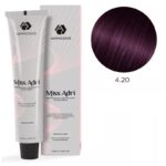 Крем-краска для волос ADRICOCO Miss Adri оттенок 4.20 Коричневый фиолетовый 100 мл