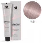 Крем-краска для волос ADRICOCO Miss Adri оттенок 10.21 Платиновый блонд фиолетовый пепельный 100 мл