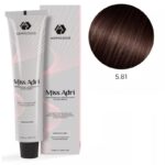 Крем-краска для волос ADRICOCO Miss Adri оттенок 5.81 Светлый коричневый шоколадный пепельный 100 мл