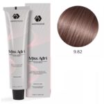 Крем-краска для волос ADRICOCO Miss Adri оттенок 9.82 Очень светлый коричневый фиолетовый блонд 100 мл