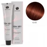 Крем-краска для волос ADRICOCO Miss Adri оттенок 6.43 Темный блонд медный золотистый 100 мл