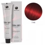 Крем-краска для волос ADRICOCO Miss Adri оттенок 7.46 Блонд медный красный 100 мл