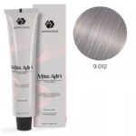 Крем-краска для волос ADRICOCO Miss Adri оттенок 9.012 Очень светлый блонд прозрачный серебристый 100 мл