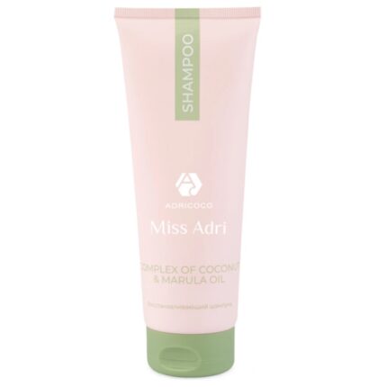 Восстанавливающий шампунь для волос ADRICOCO Miss Adri Complex of coconut & marula oil 250 мл
