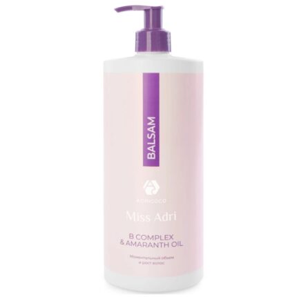 Бальзам для объема волос ADRICOCO Miss Adri B complex & amaranth oil 1000 мл
