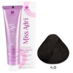 Крем-краска для волос Miss Adri Elite Edition, оттенок 4.0 Коричневый ADRICOCO 100 мл