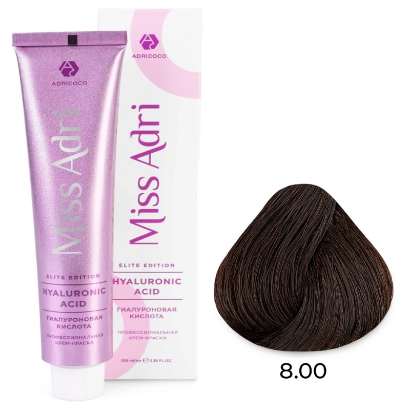 adr7673423-800x800-1.jpg Крем-краска для волос Miss Adri Elite Edition, оттенок 8.00 Светлый блонд интенсивный ADRICOCO 100 мл