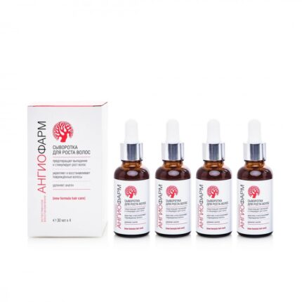 Сыворотка для роста волос «Ангиофрам» (4 флак.), 120 мл