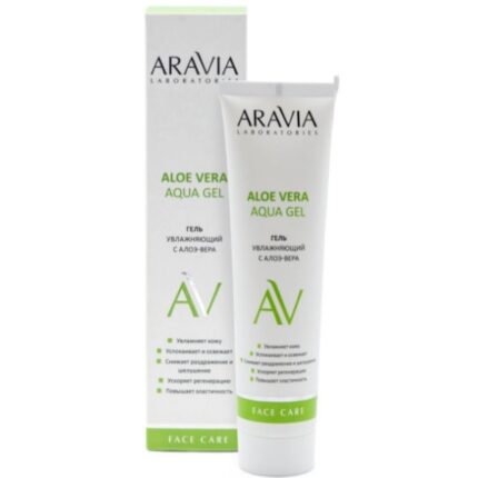 Увлажняющий гель с алоэ-вера Aloe Vera Aqua Gel, 100 мл ARAVIA