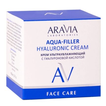 Крем ультраувлажняющий с гиалуроновой кислотой Aqua-Filler Hyaluronic Cream, 50 мл ARAVIA