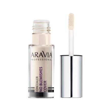 arav_L007,  Консилер стойкий водоотталкивающий для коррекции несовершенств NO BLEMISHES COVER, 5 мл - 01 concealer, Aravia