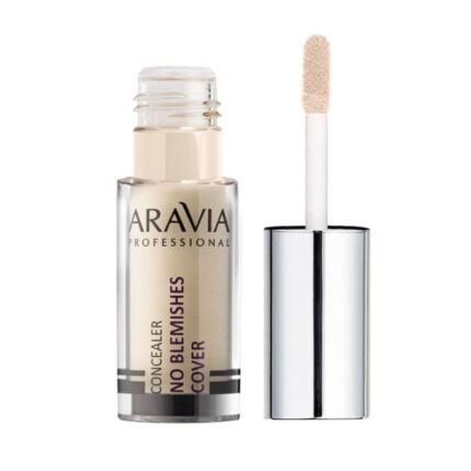 arav_L008,  Консилер стойкий водоотталкивающий для коррекции несовершенств NO BLEMISHES COVER, 5 мл - 02 concealer, Aravia