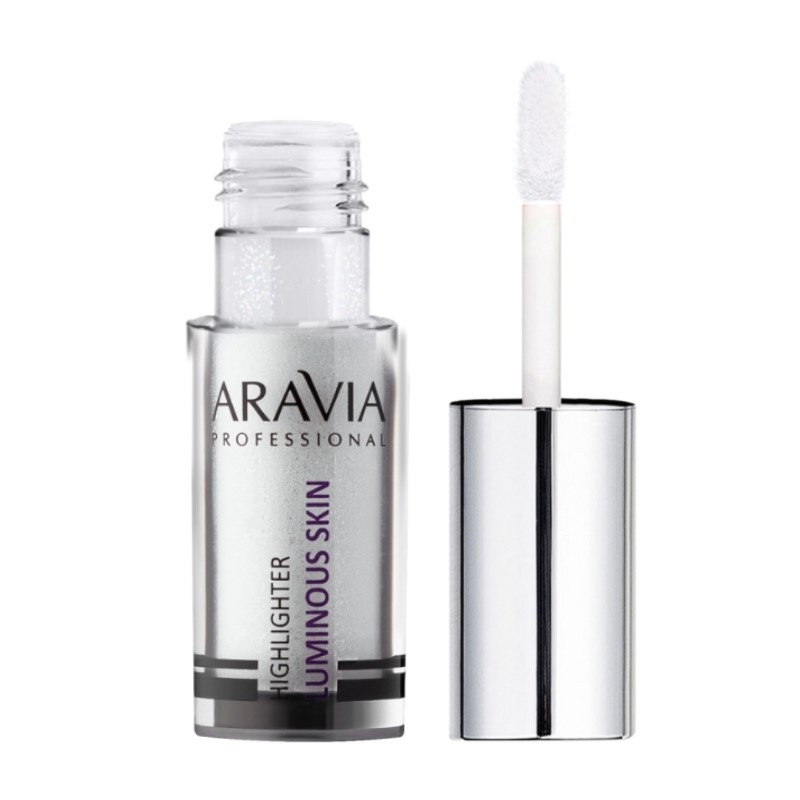 arav_L011-800x800-1.jpg arav_L011, Хайлайтер с шиммером жидкий для лица и тела LUMINOUS SKIN, 5 мл - 01 highlighter, Aravia