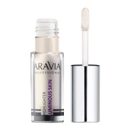 arav_L013,  Хайлайтер жидкий кремовый для лица и тела LUMINOUS SKIN, 5 мл - 03 highlighter, Aravia