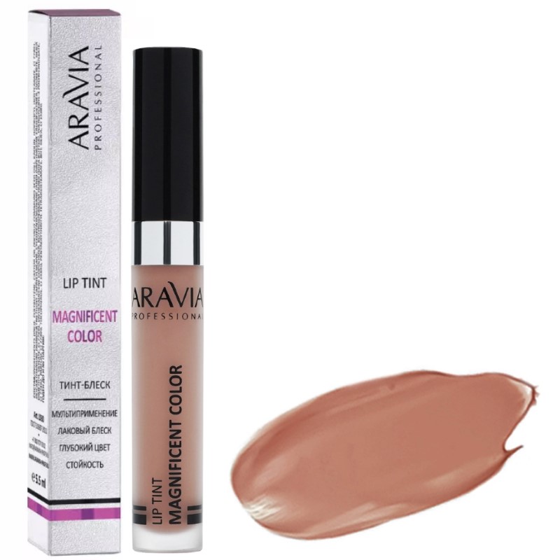 arav_L030-800x800-1.jpg arav_L030, ARAVIA Тинт-блеск для губ MAGNIFICENT COLOR, 5.5 мл - 07 lip tint, Aravia
