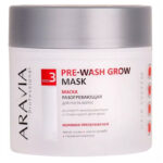 Маска разогревающая для роста волос Pre-wash Grow Mask, 300 мл ARAVIA