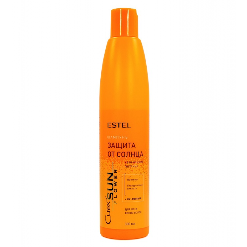 art-ru-import-import_files-dcaea008-28c5-11e7-80d5-ec32d398ac75-800x800-1.png ESTEL Curex Sunflower, Шампунь для волос Увлажнение и Питание с UV-фильтром, 300 мл