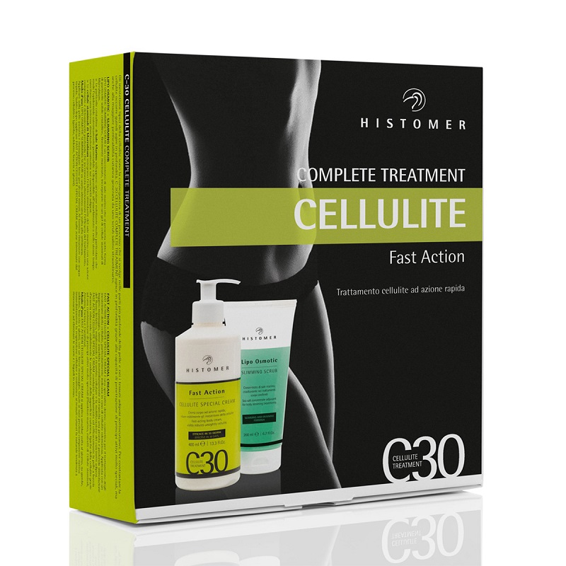 HISC30V2-800x800-1.jpg C30 Complete Treatment Cellulite Комплексный уход Скраб 200 мл и Антицеллюлитный крем 400 мл HISTOMER