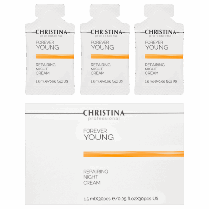 Christina Forever Young Repairing Night Cream Ночной восстанавливающий крем 1.5 мл х 30 шт