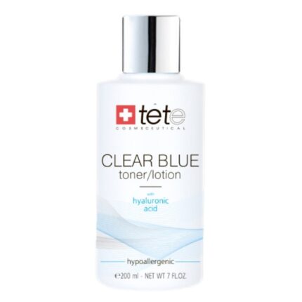 Clear Blue Toner Lotion With Hyaluronic Acid Тоник лосьон с гиалуроновой кислотой 200 мл TETE