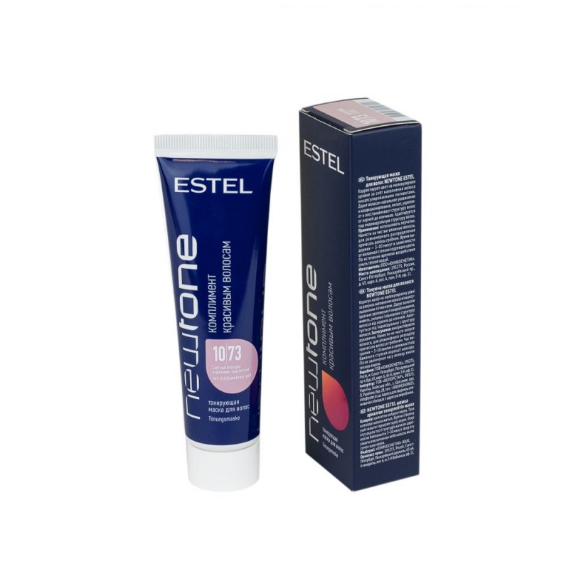 com-2-462-104614596-afacdb-10-73-jpg-800x800-1.jpg Estel NEWTONE Маска тонирующая для волос 10,73 Блондин коричнево-золотистый, 60 мл