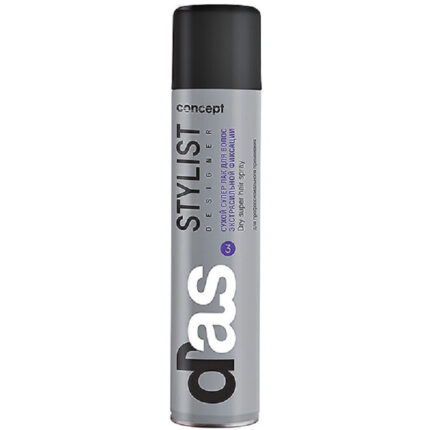Сухой супер-лак для волос Экстрасильной фиксации Dry Super Hair Spray 300 мл CONCEPT