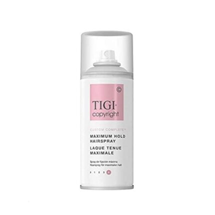 TIGI COPYRIGHT MAXIMUM HOLD HAIRSPRAY TRAVEL SIZE, Лак суперсильной фиксации волос, 100 мл