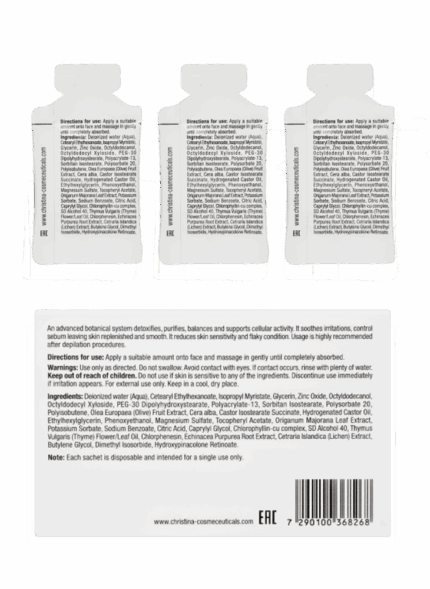 Christina Bio Phyto Zaatar Cream Крем «Заатар» 1.5 мл x 30 шт