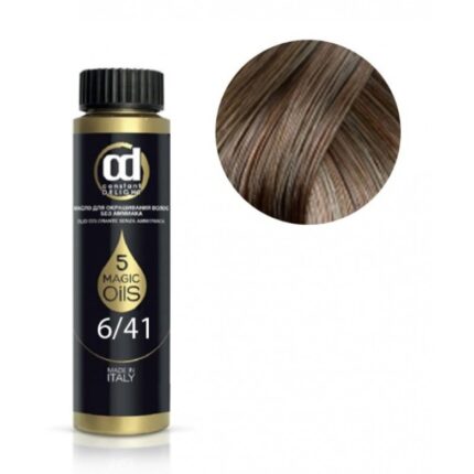 Масло для окрашивания волос 6.41 светлый каштановый бежевый сандре 50 мл CONSTANT DELIGHT