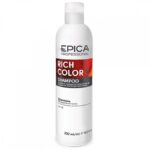EPICA Rich Color / Шампунь для окрашенных волос с маслом макадамии и экстрактом виноградной косточки, 300 мл