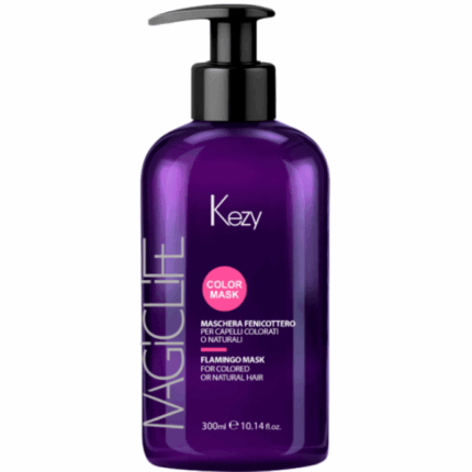Flamingo mask for colored or natural mask Маска «Фламинго» для окрашенных или натуральных волос 300 мл KEZY 95051