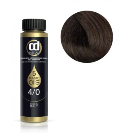 Масло для окрашивания волос 4.0 каштановый 50 мл CONSTANT DELIGHT