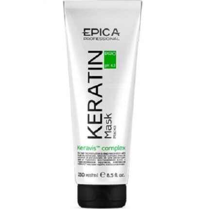 EPICA KERATIN PRO, Маска для реконструкции и глубокого восстановления волос, 250 мл
