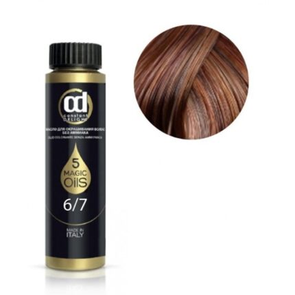 Масло для окрашивания волос 6.7 темно-русый медный 50 мл CONSTANT DELIGHT