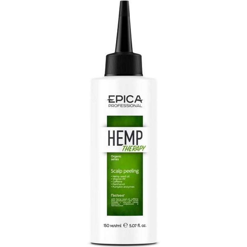 data-public-shop-products-96-15-11596-images-14234-14234-750-2x-800x800-1.jpg EPICA «Hemp therapy ORGANIC», Пилинг для кожи головы , 150 мл