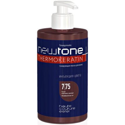 Тонирующая маска для волос 7/75 Русый коричнево-красный, 435 мл ESTEL