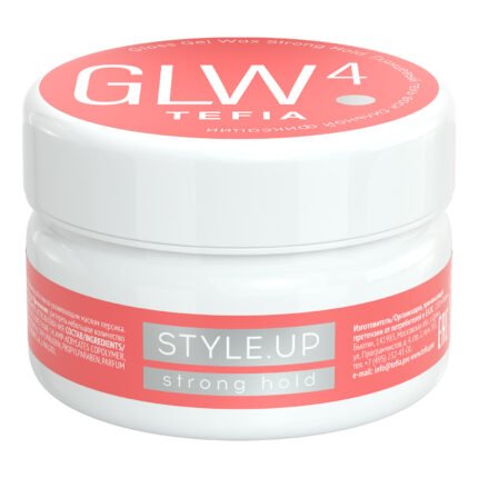 tefSUGLW61838, STYLE.UP Глянцевый гель-воск сильной фиксации 75 мл, TEFIA