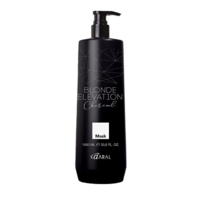 KP_BE1085, BLONDE ELEVATION CHARCOAL MASK Черная угольная тонирующая маска для волос, 1000 мл, KAARAL