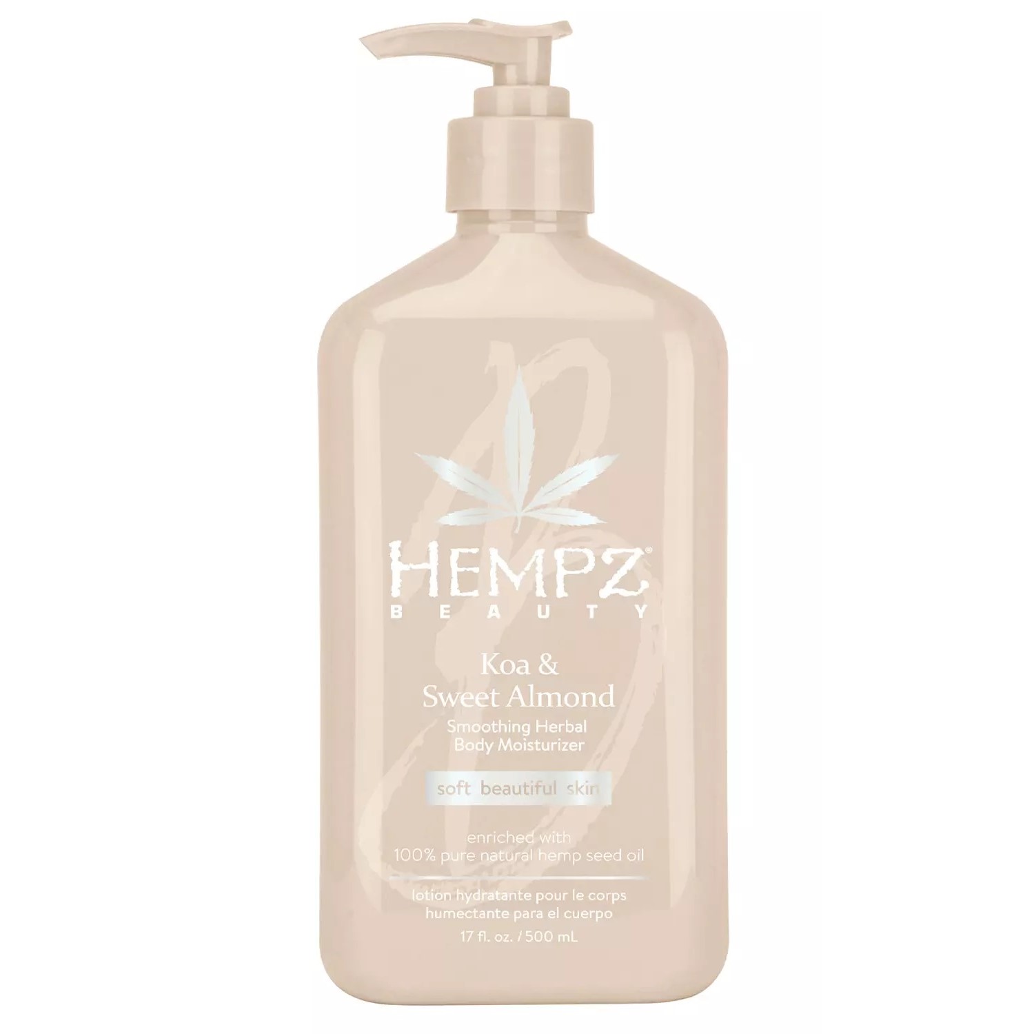 eh99989416681.jpg Koa & Sweet Almond Smoothing Herbal Body Moisturizer Увлажняющее молочко для тела 500 мл HEMPZ
