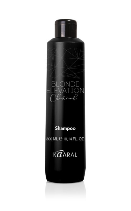 KP_BE1089, BLONDE ELEVATION CHARCOAL SHAMPOO Черный угольный тонирующий шампунь для волос, 300 мл, KAARAL