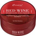 Red Wine Hydrogel Eyepatch / Гидрогелевые патчи для глаз Красное вино, 60 шт