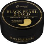 Black Pearl/Gold Hydrogel Eyepatch / Гидрогелевые патчи для глаз Черный жемчуг/золото, 60 шт